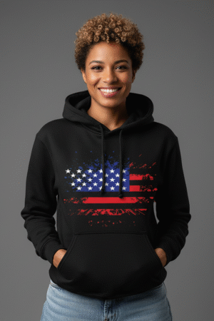 Red White & Bold Hoodie